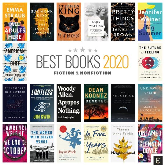 Best Amazon books 2020 - fiction and nonfiction - print, Kindle, Audible