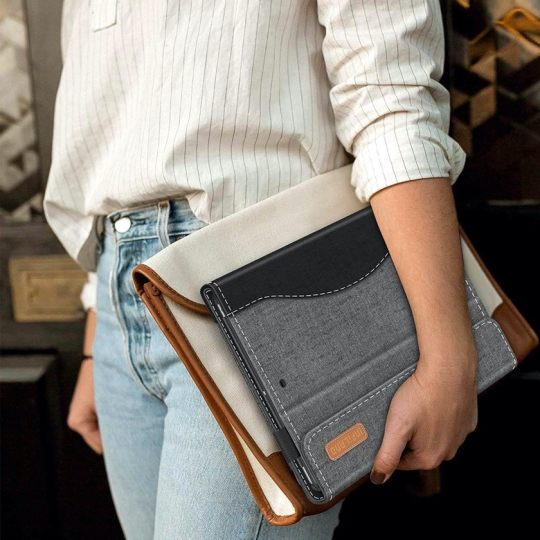 Business-style iPad 10.2 stand cover
