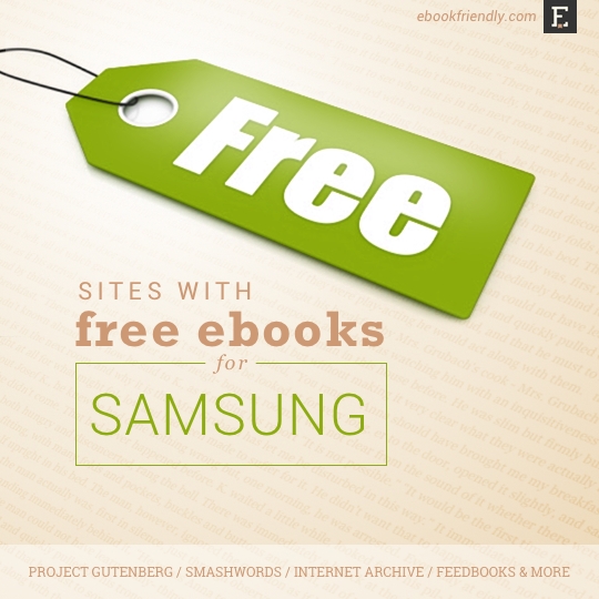 Free books for Samsung tablets and smartphones