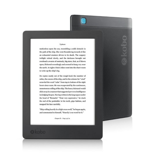 Kobo Aura H2O Edition 2 2017 - front and back
