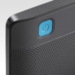 Power button on the back of Kobo Aura H2O 2017