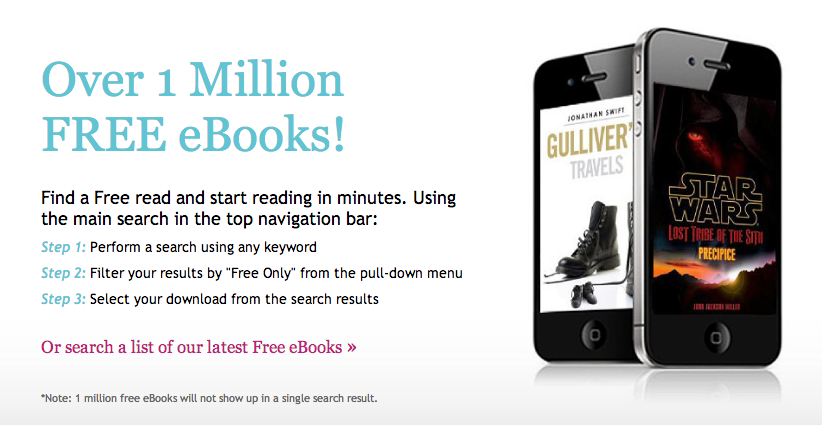 How to find free ebooks on Kobo international sites